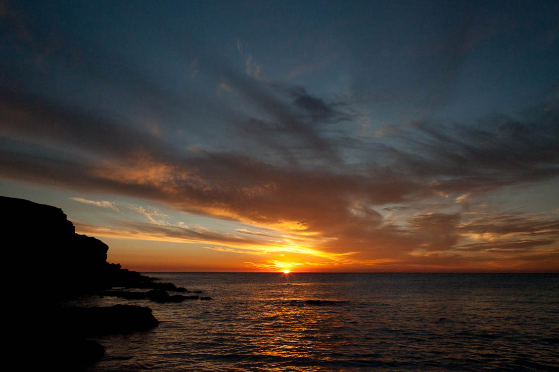 Myponie Point sunset